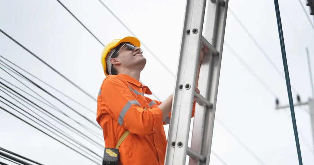 bhp ryzyko zawodowe elektromonter pogotowia elektroenergetycznego
