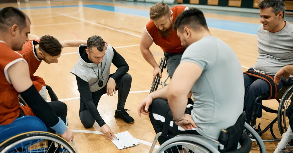 bhp ryzyko zawodowe instruktor sportu osób niepełnosprawnych