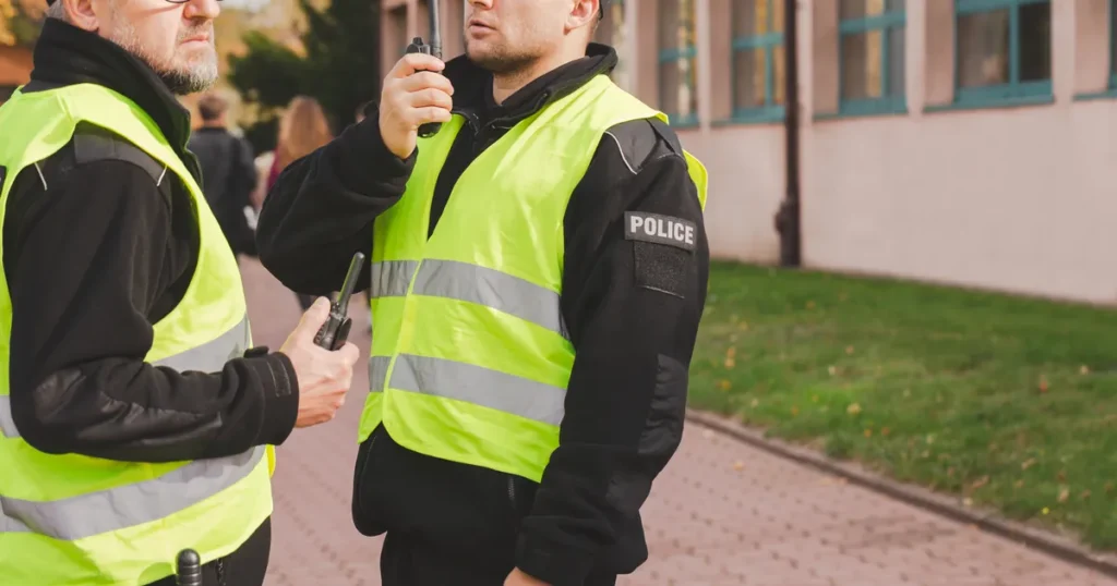 bhp ryzyko zawodowe kierownik rewiru / posterunku policji