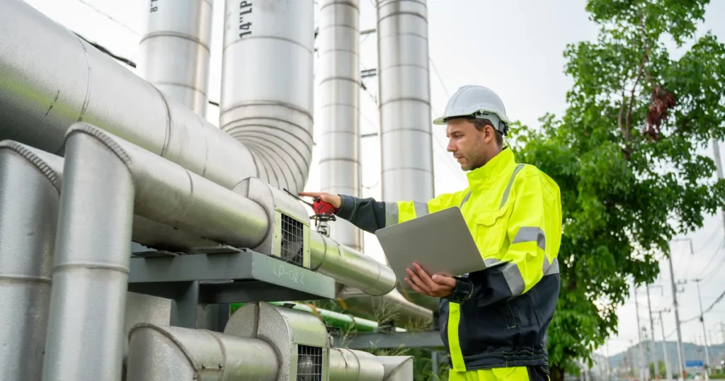 bhp ryzyko zawodowe maszynista urządzeń ciepłowniczych elektrowni