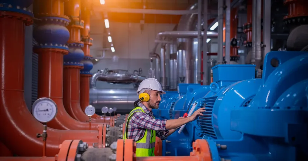 bhp ryzyko zawodowe maszynista urządzeń pomocniczych elektrowni