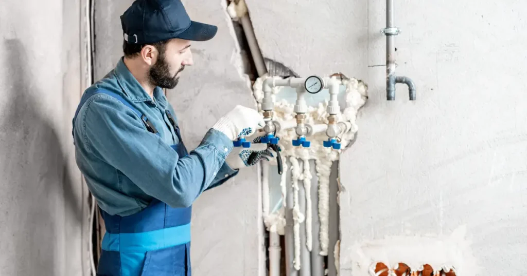bhp ryzyko zawodowe monter instalacji sanitarnych