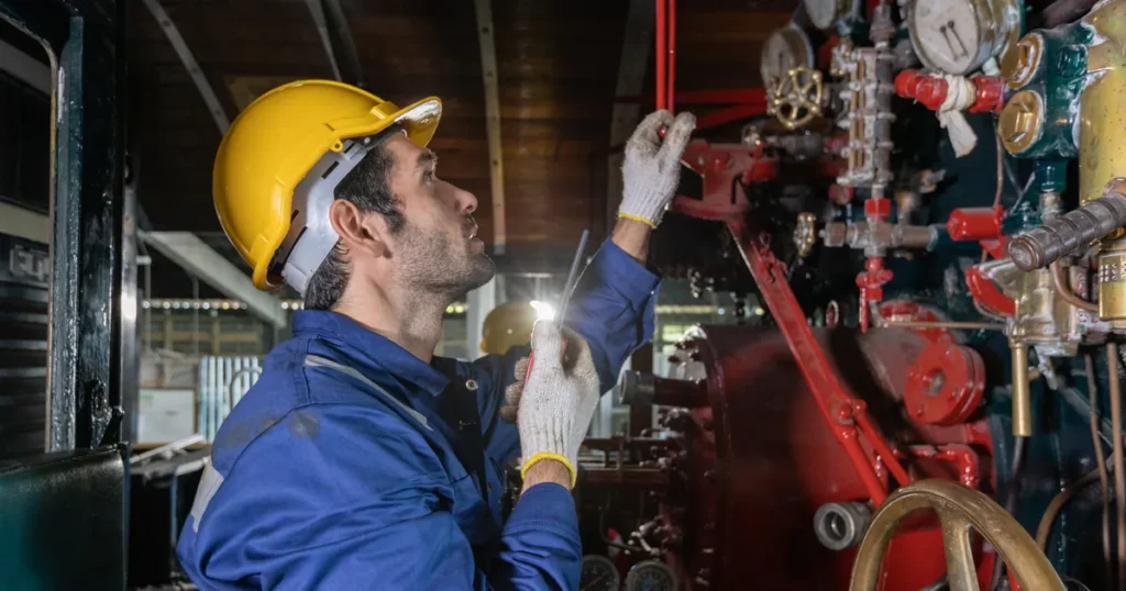 bhp ryzyko zawodowe monter rurociągów okrętowych