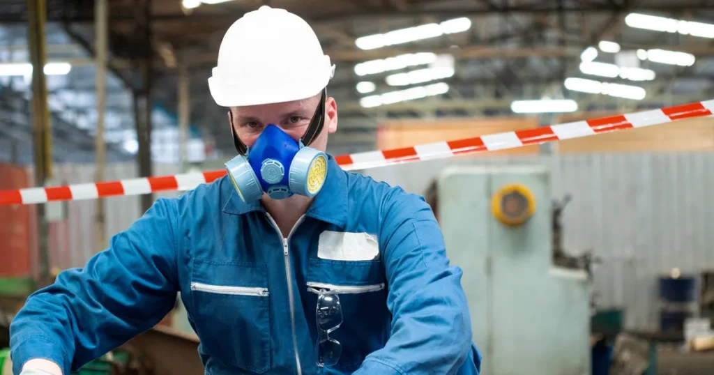 bhp ryzyko zawodowe operator aparatury do przetwarzania odpadów niebezpiecznych