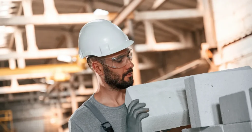 bhp ryzyko zawodowe operator produkcji betonu komórkowego
