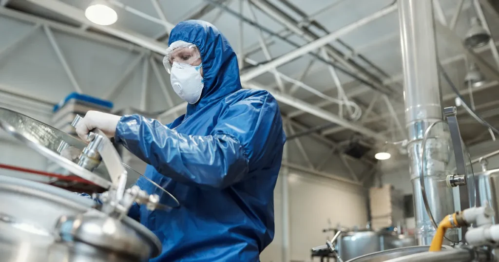 bhp ryzyko zawodowe operator produkcji chemii gospodarczej