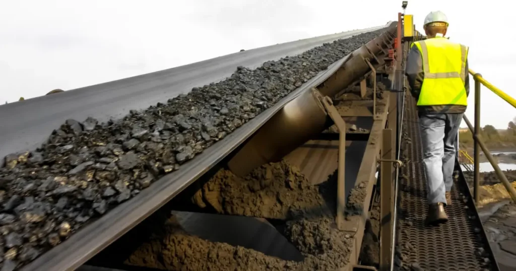 bhp ryzyko zawodowe operator przenośników taśmowych