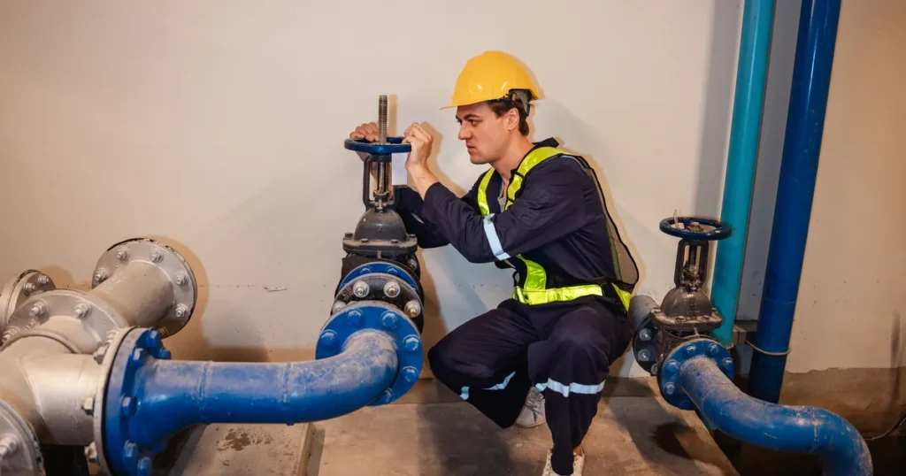 bhp ryzyko zawodowe operator systemów odwadniających