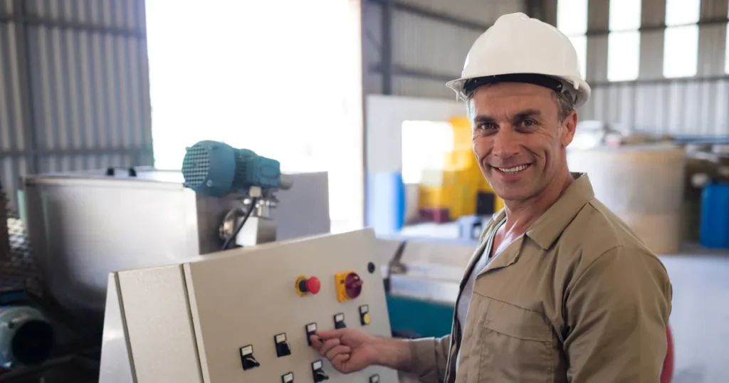 bhp ryzyko zawodowe operator urządzeń do mielenia masy włóknistej