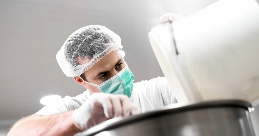 bhp ryzyko zawodowe operator urządzeń do produkcji koncentratów spożywczych