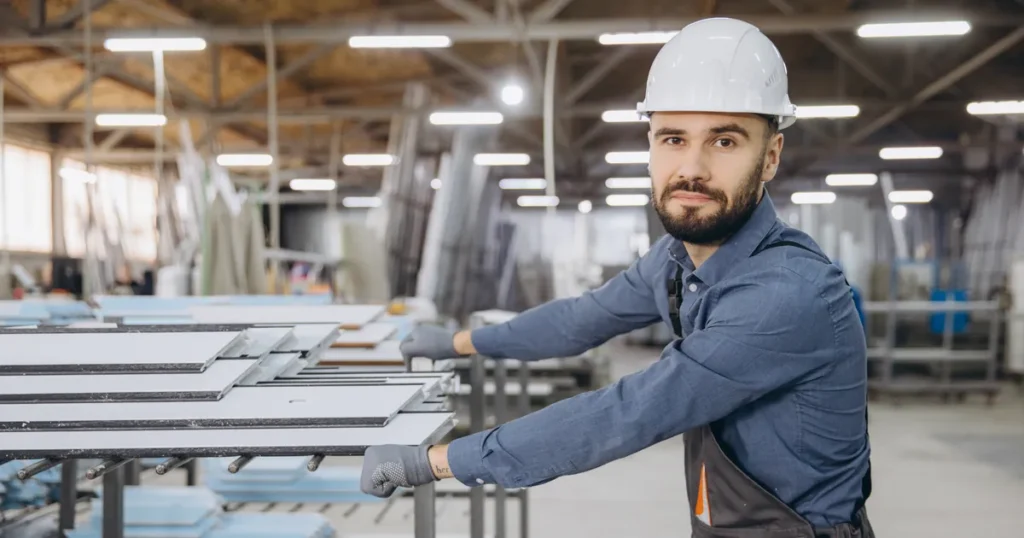 bhp ryzyko zawodowe operator urządzeń przemysłu ceramicznego
