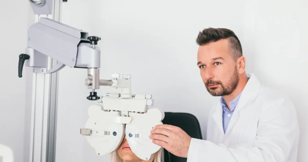 bhp ryzyko zawodowe optometrysta