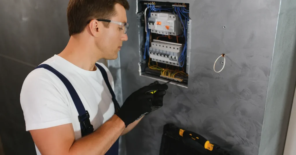 bhp ryzyko zawodowe technik elektryk
